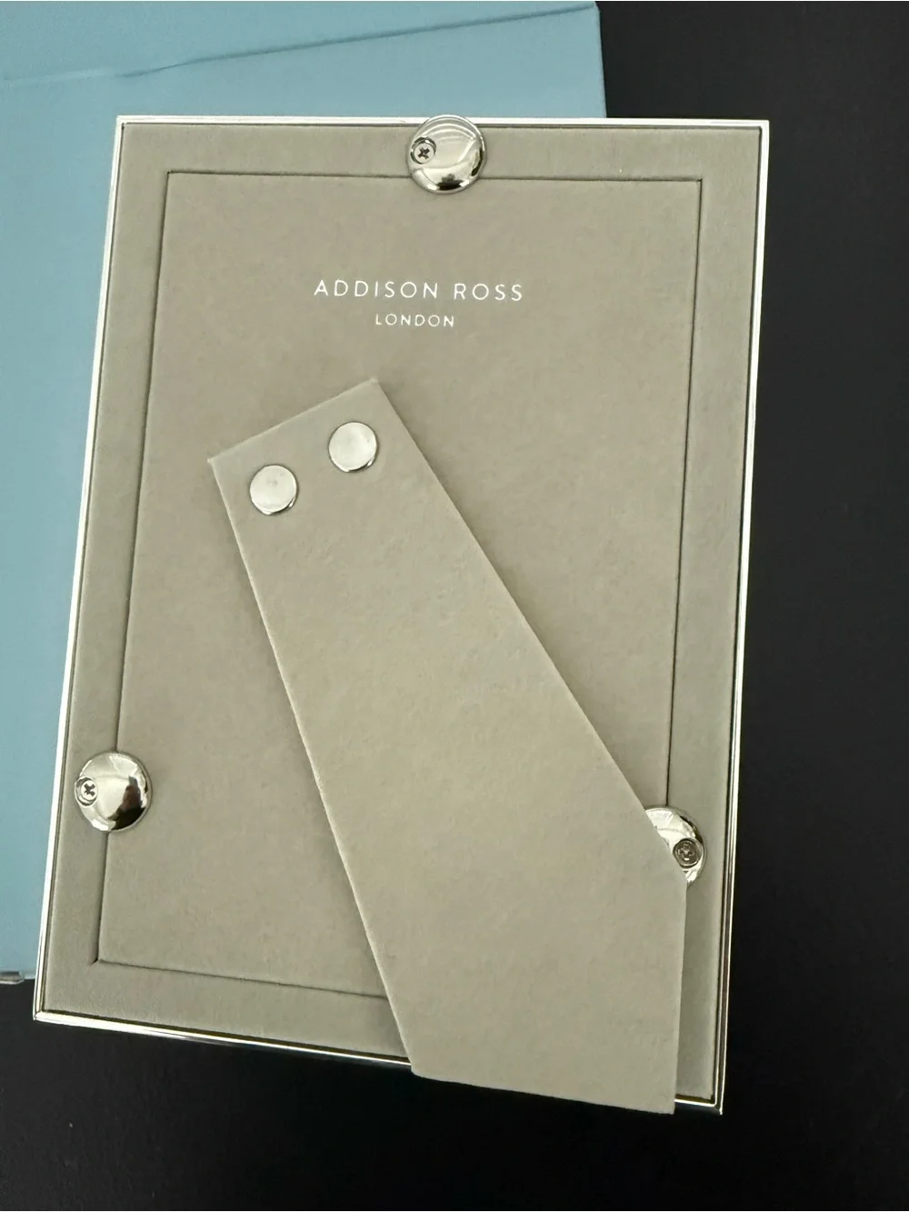 NWT Addison Ross London 4x6 enamel picture frame $60 MSRP